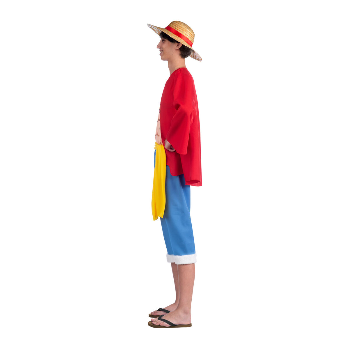 Маскарадные костюмы для взрослых One Piece Luffy (5 Предметы)-2