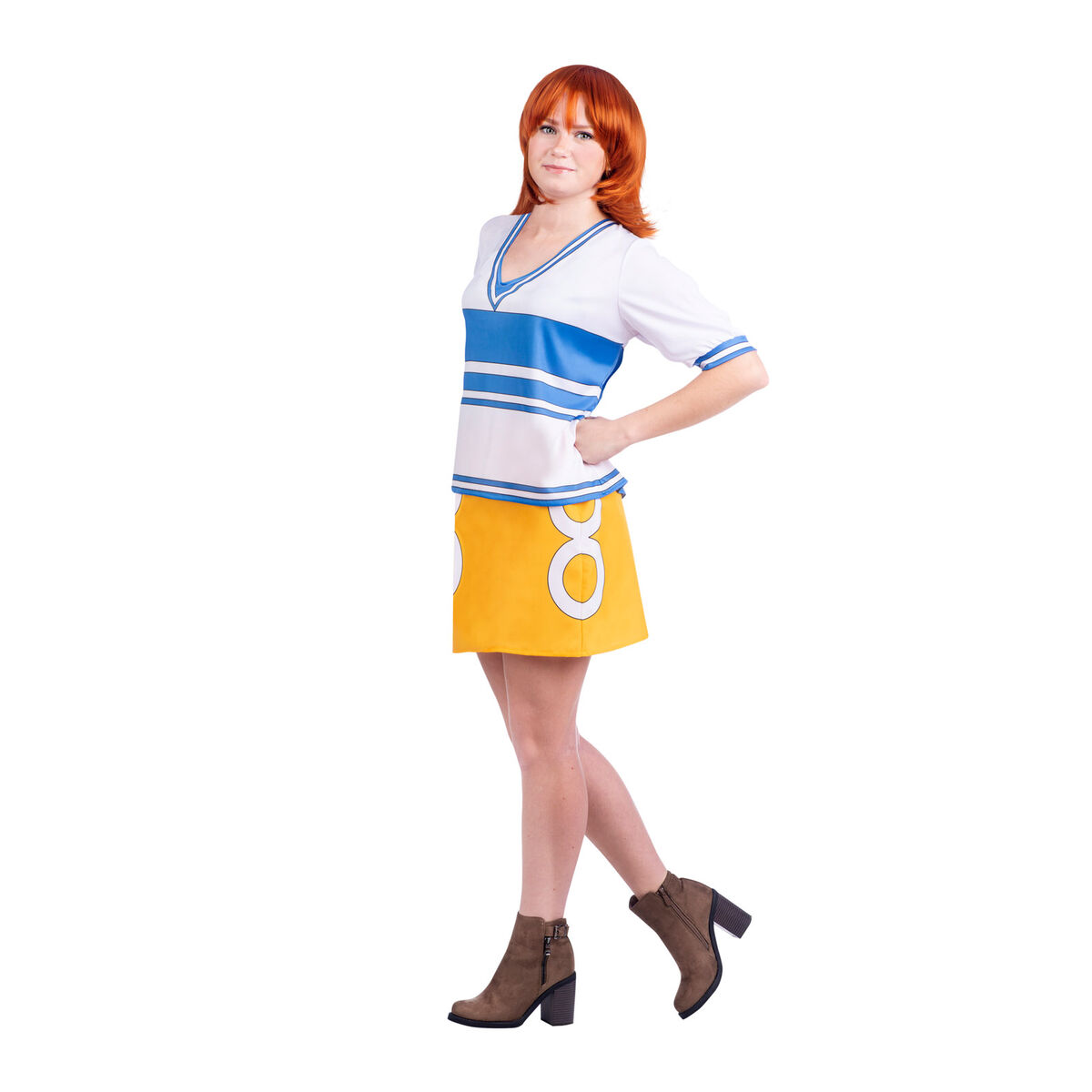 Маскарадные костюмы для взрослых One Piece Nami (3 Предметы)-2