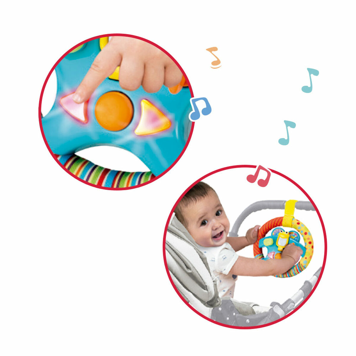 Руль Winfun 16,5 x 16,5 x 2,5 cm (6 штук)-4