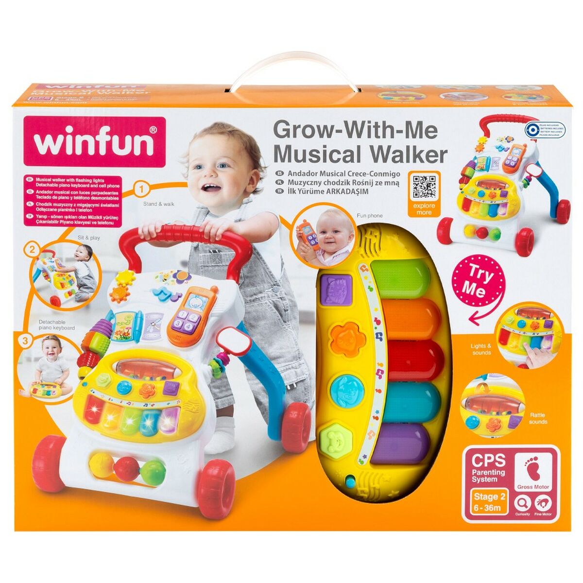 Ходунки на колесах Winfun (2 штук)-6