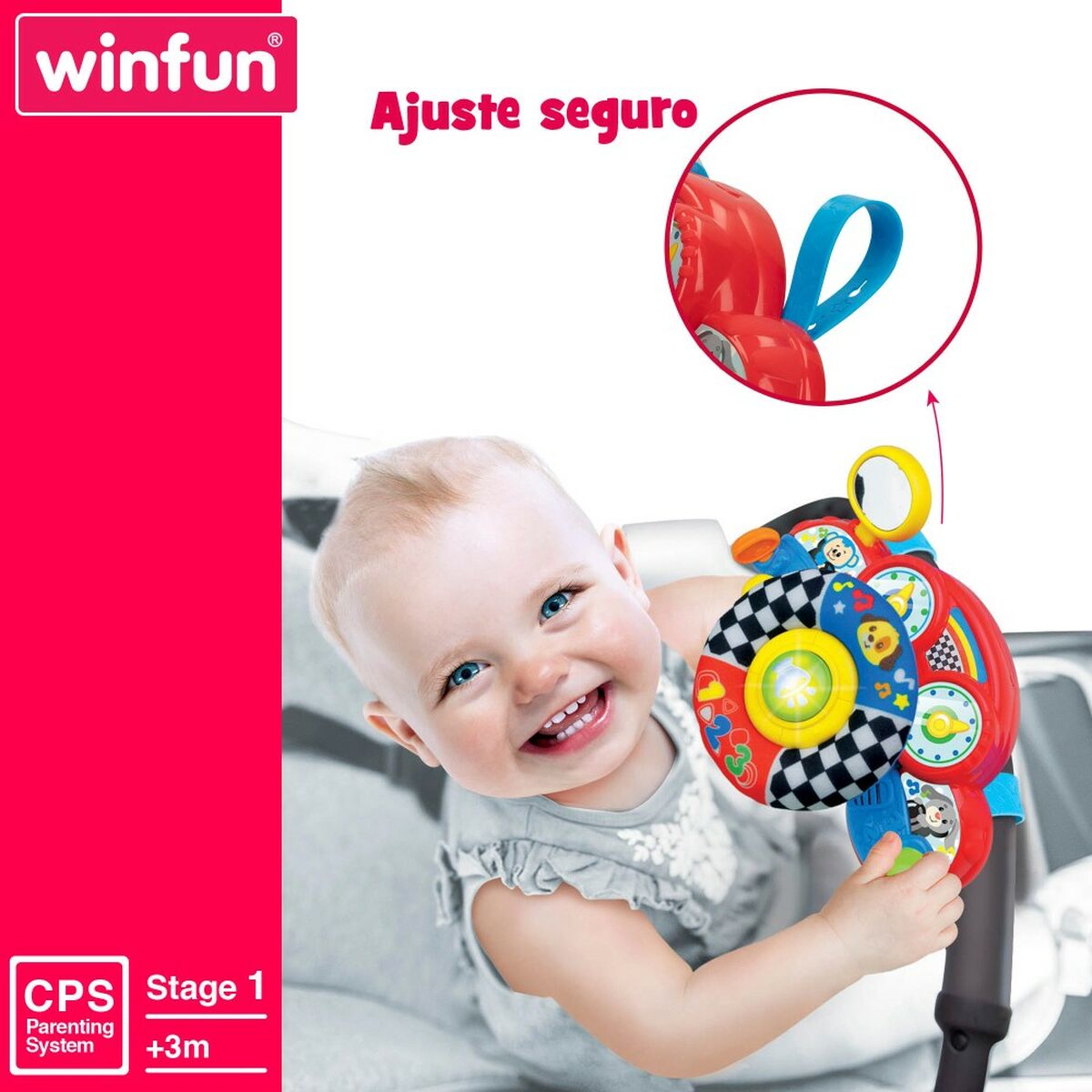 Руль для коляски Winfun 29 x 17 x 10,5 cm (4 штук)-5