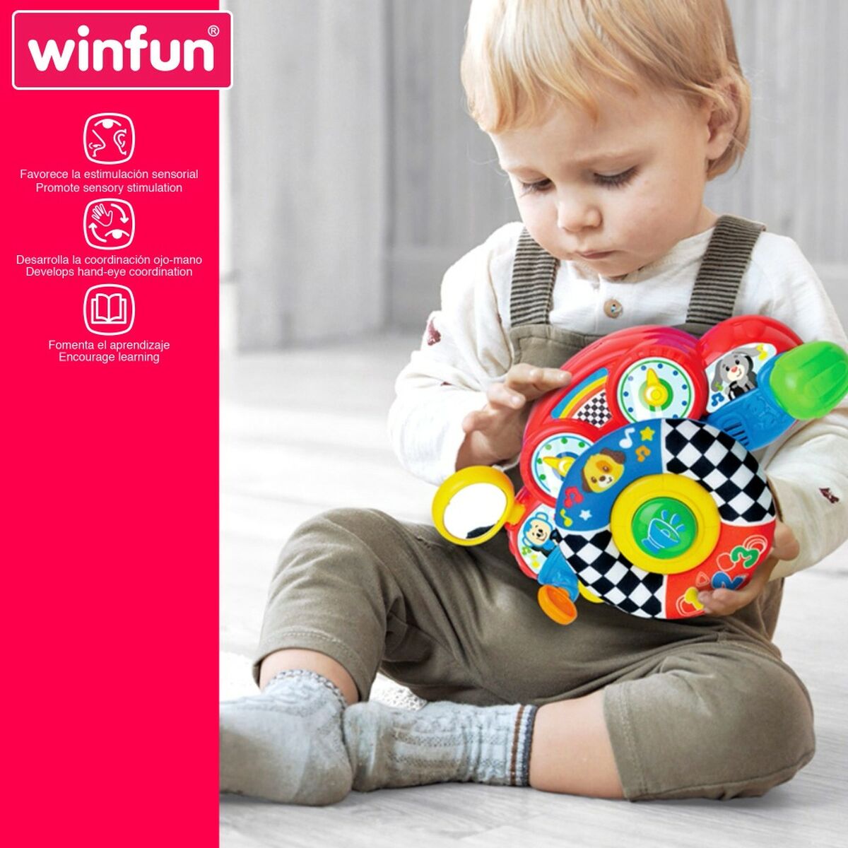 Руль для коляски Winfun 29 x 17 x 10,5 cm (4 штук)-6