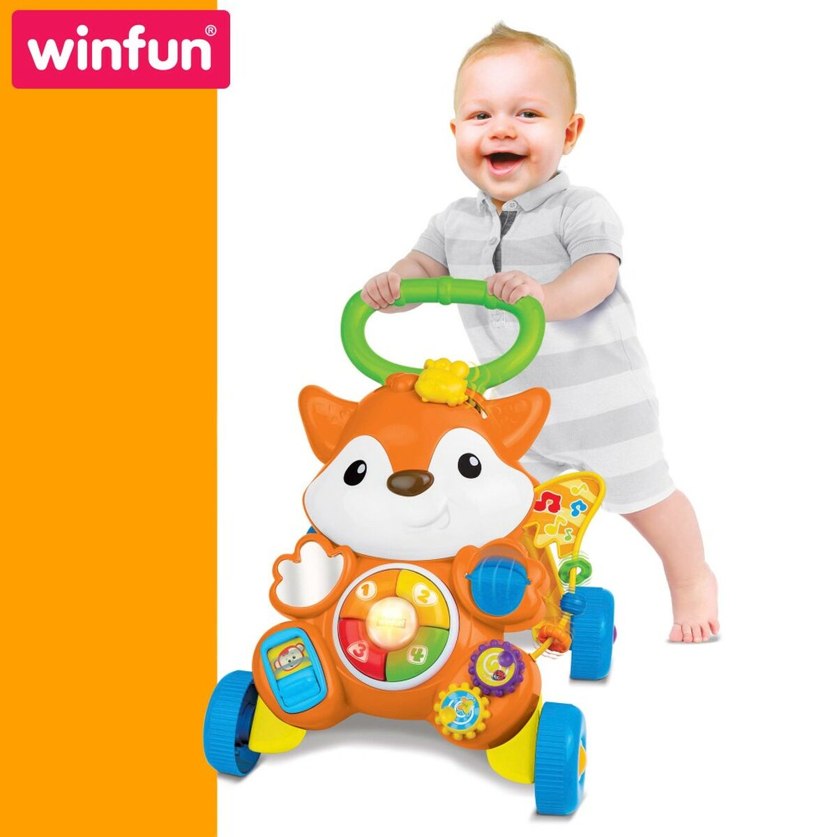 Машинка-каталка Winfun Лиса 41 x 46 x 46 cm (2 штук)-6