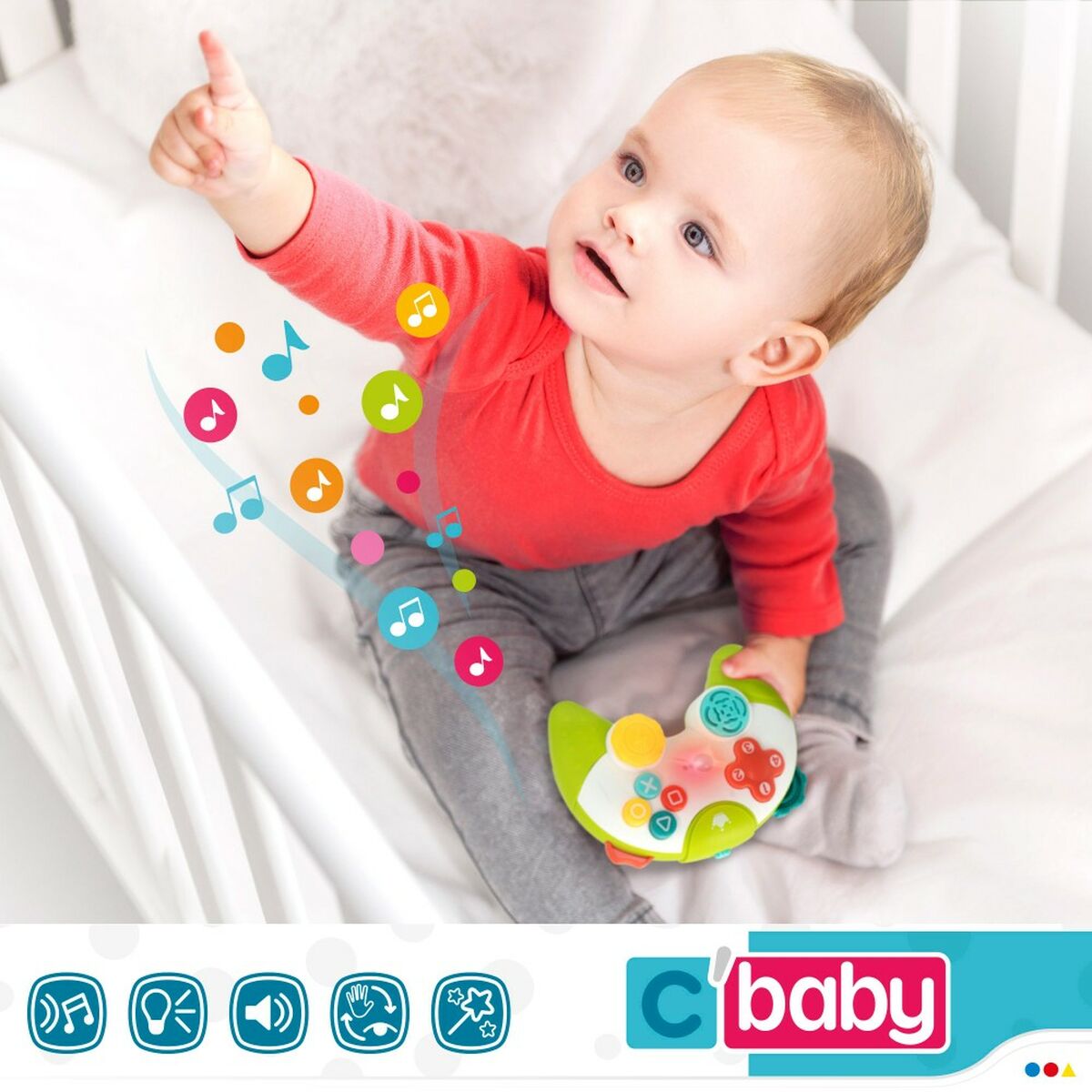 Toy controller Colorbaby Зеленый 15 x 5,5 x 12 cm (6 штук)-6