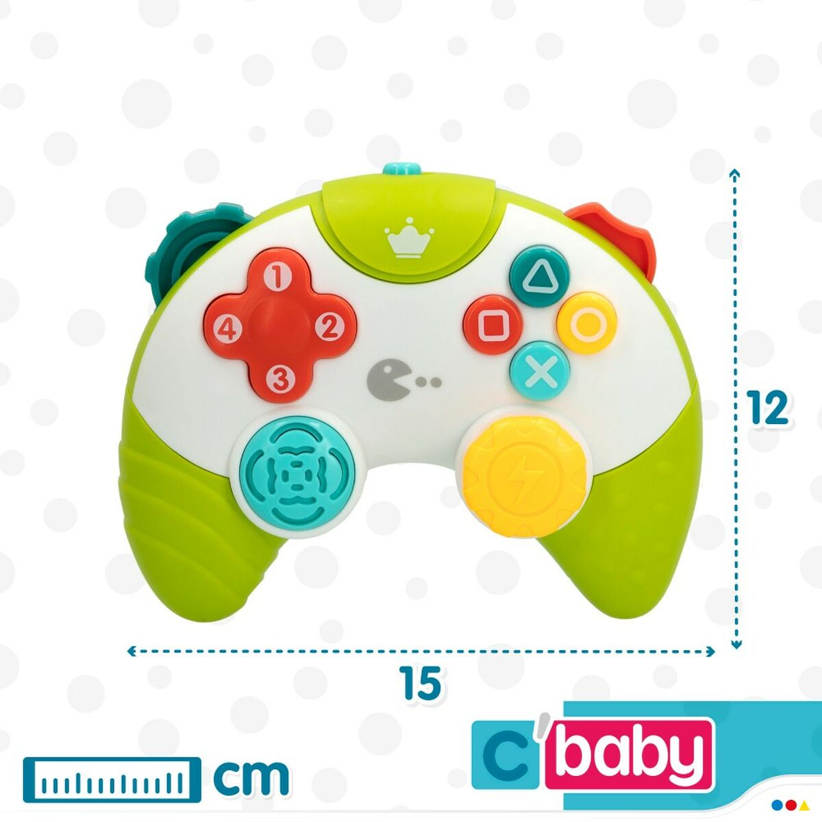 Toy controller Colorbaby Зеленый 15 x 5,5 x 12 cm (6 штук)-7
