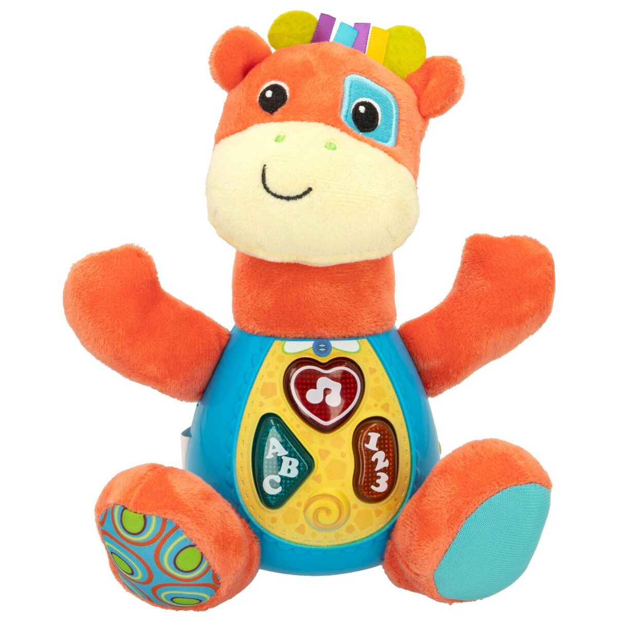 Плюшевая игрушка, издающая звуки Winfun Жираф 18 x 19 x 8,5 cm (6 штук)-2