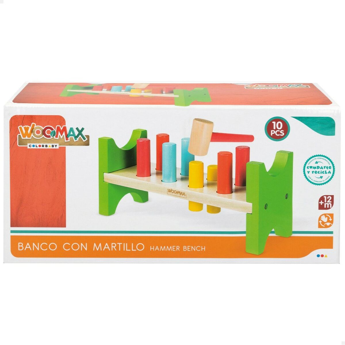 Игра на ловкость Woomax 10 Предметы 26 x 12 x 9 cm (6 штук)-4