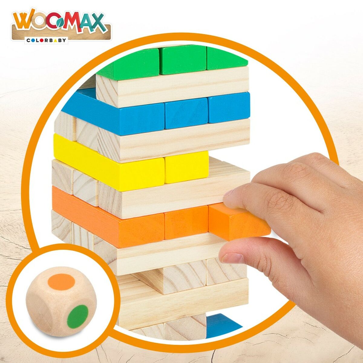 Jenga Woomax (6 штук)-2