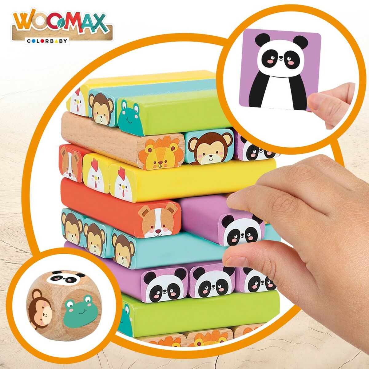 Строительный набор Woomax (6 штук)-3