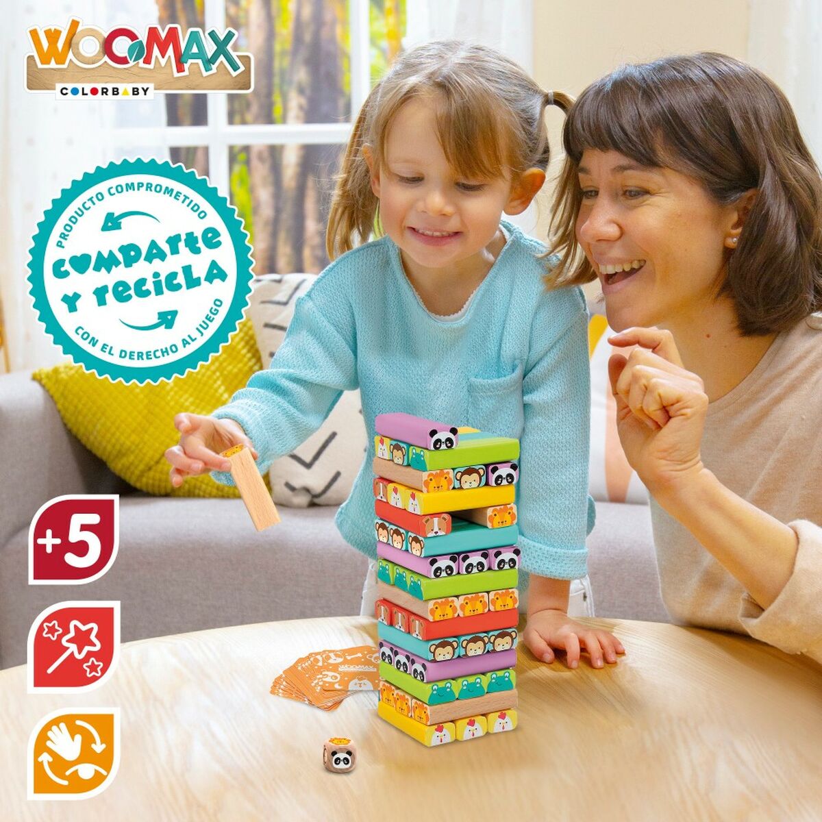 Строительный набор Woomax (6 штук)-5