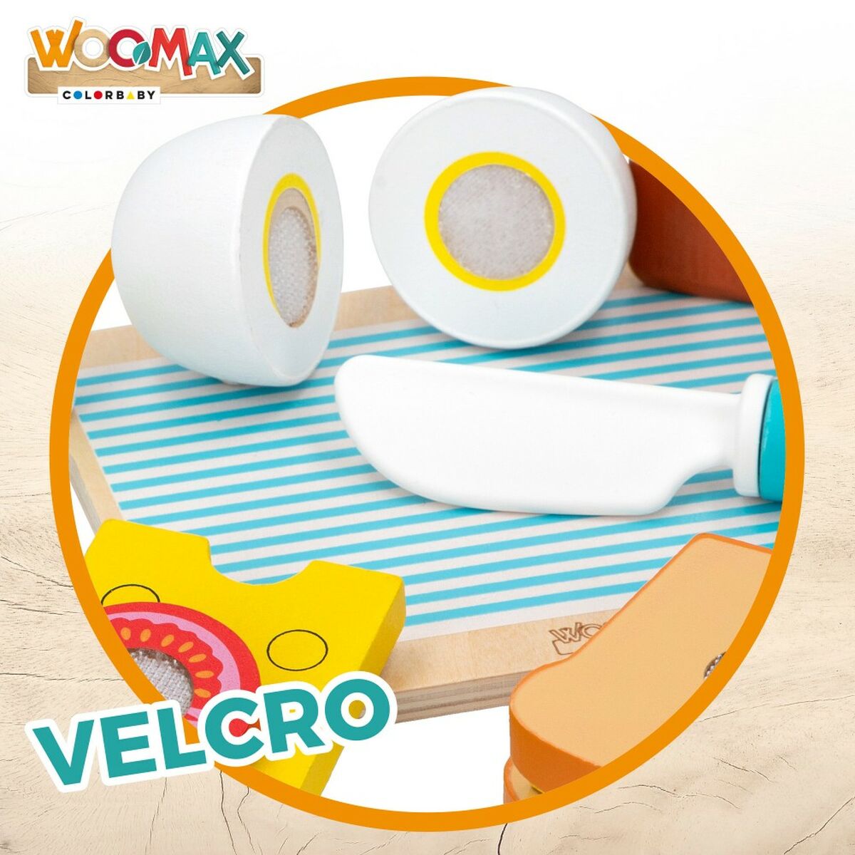 Набор игрушечных продуктов Woomax Завтрак 14 Piese (4 штук)-3