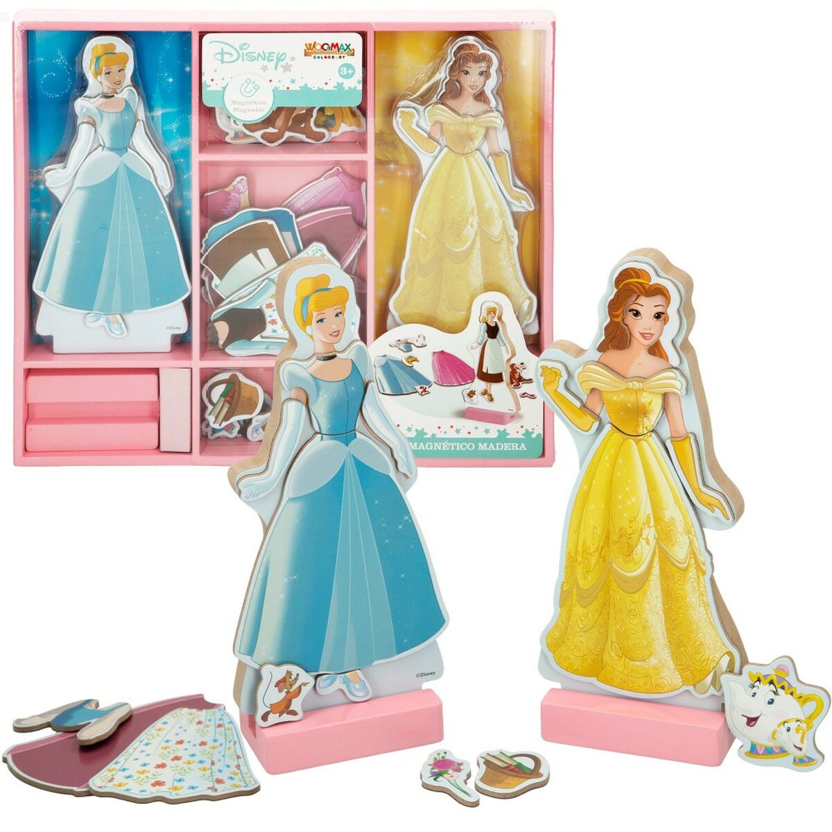 Статуэтки Disney Princess 45 Предметы 4 штук 9 x 20,5 x 1,2 cm-2