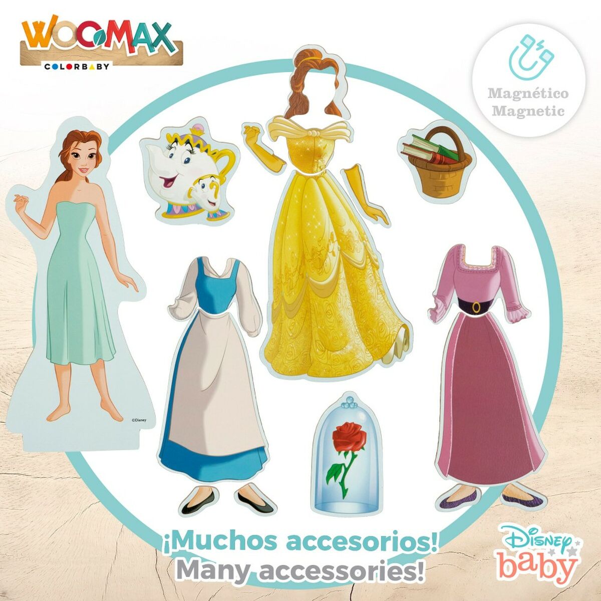 Статуэтки Disney Princess 45 Предметы 4 штук 9 x 20,5 x 1,2 cm-4