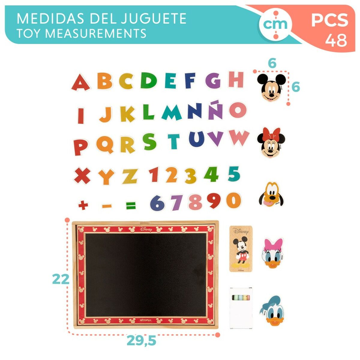 Магнитная доска Disney (6 штук)-6