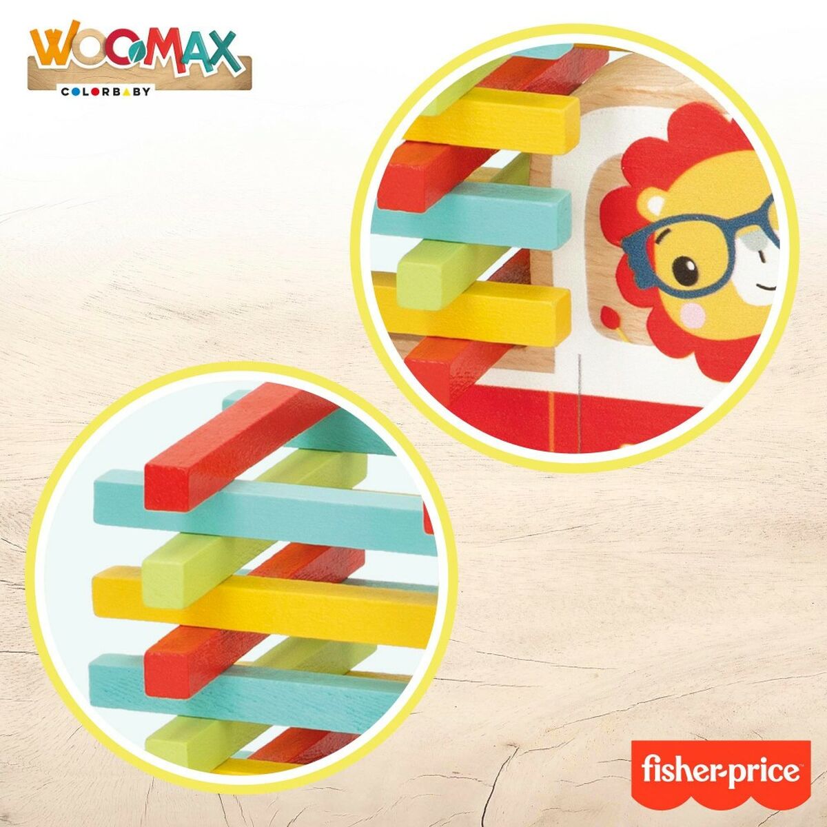 Строительный набор Fisher Price 61 Предметы (6 штук)-4
