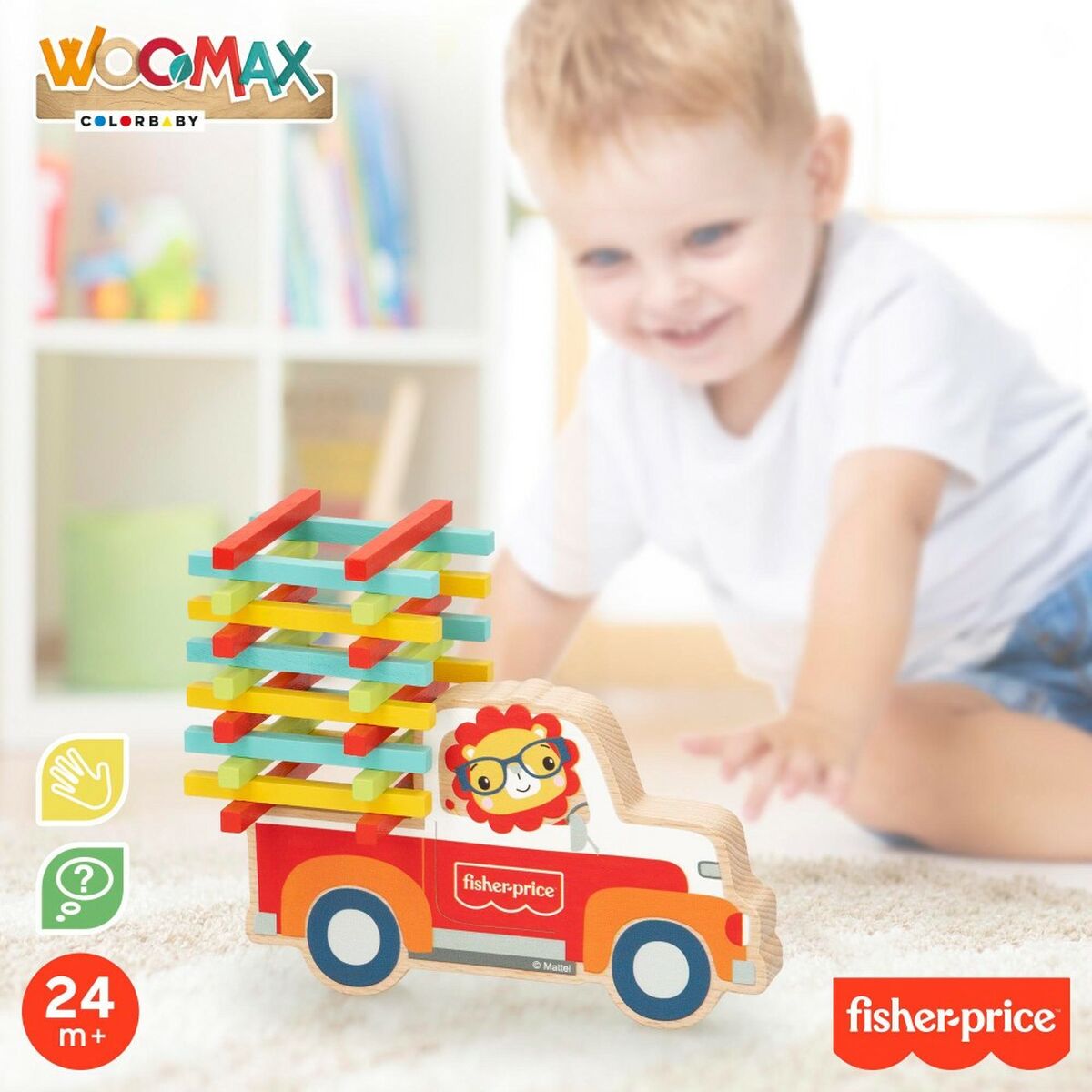 Строительный набор Fisher Price 61 Предметы (6 штук)-5