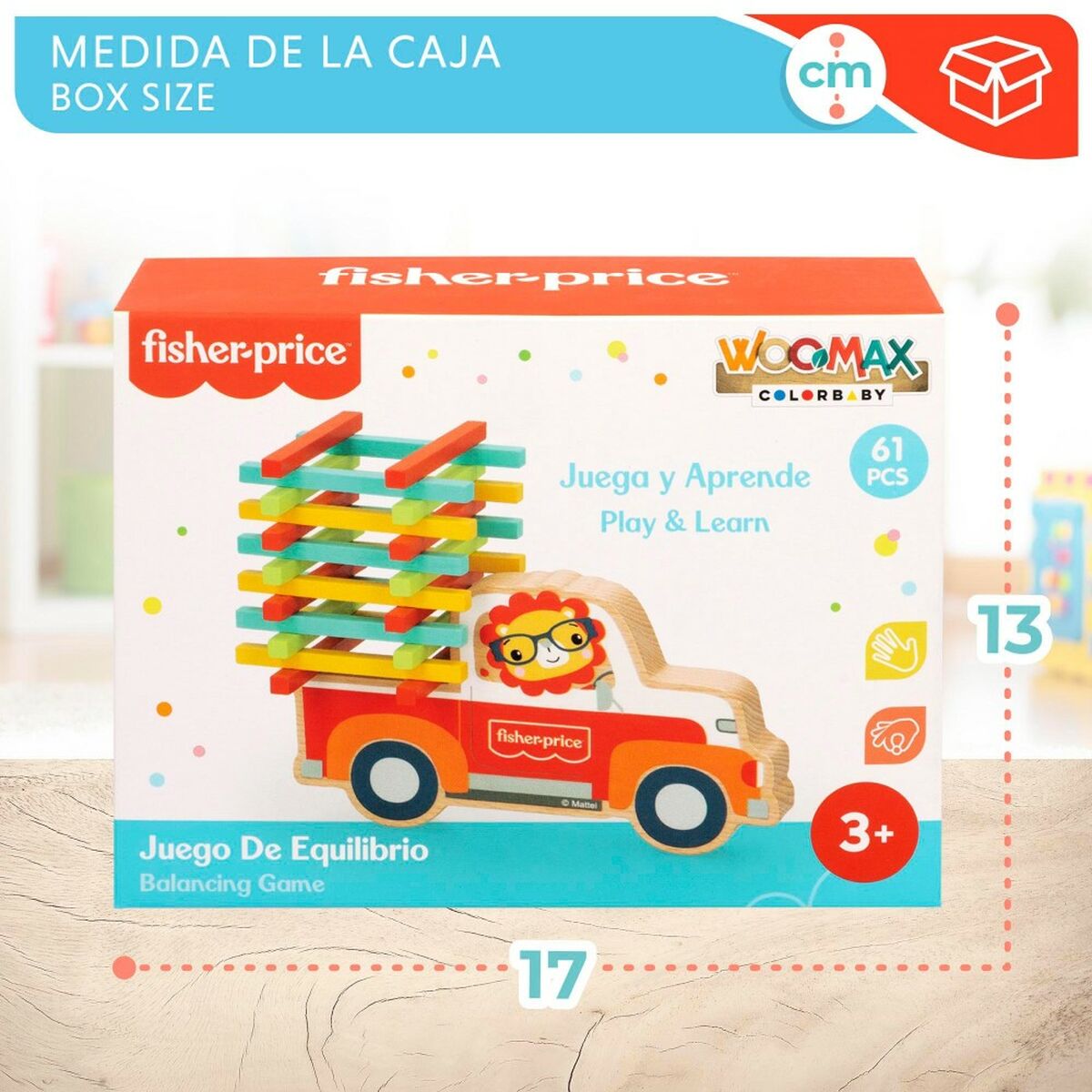 Строительный набор Fisher Price 61 Предметы (6 штук)-7