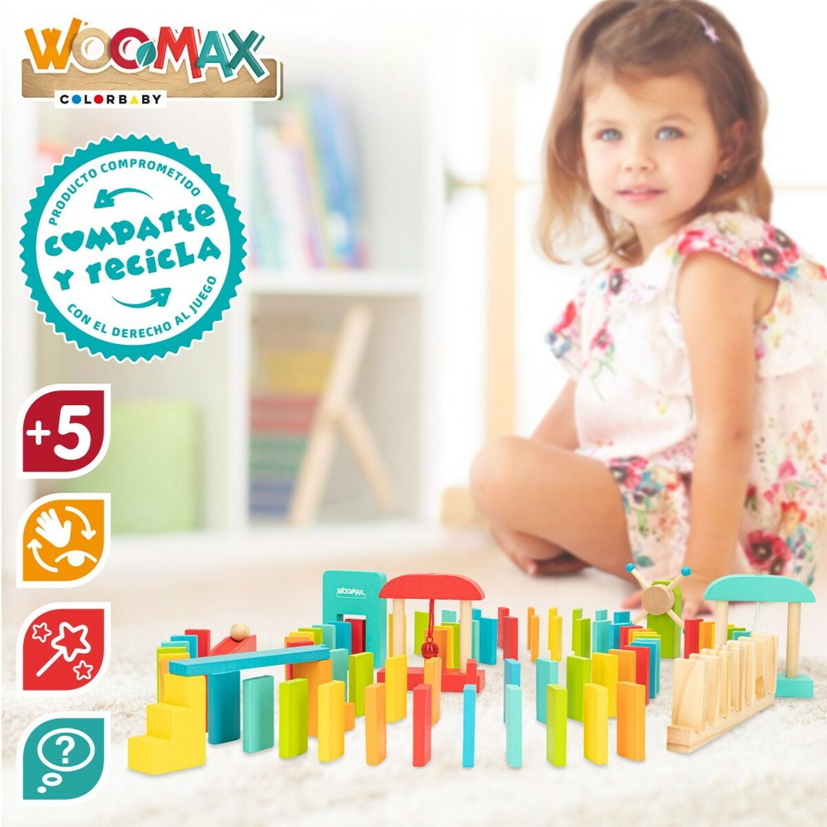 Домино Woomax (6 штук)-4