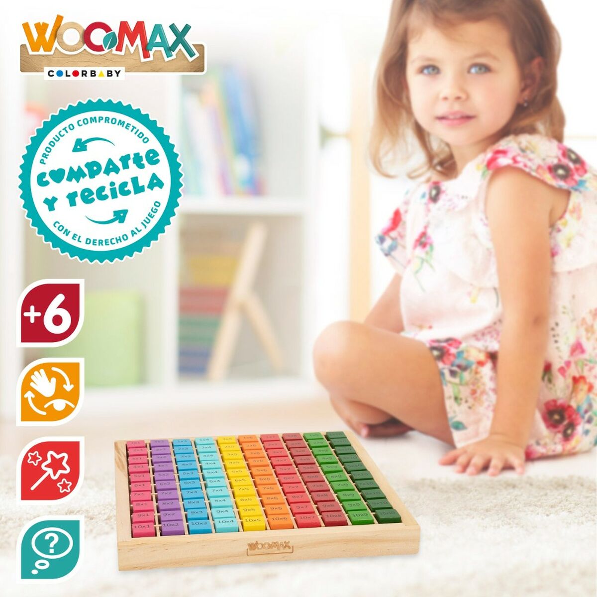 Игра на ловкость Woomax 101 Предметы 19 x 2 x 19 cm (6 штук)-5