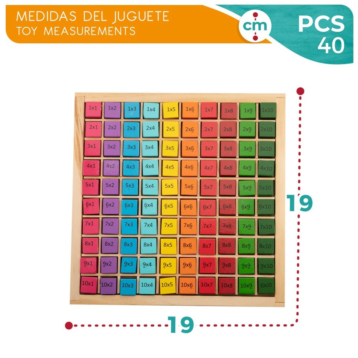 Игра на ловкость Woomax 101 Предметы 19 x 2 x 19 cm (6 штук)-6