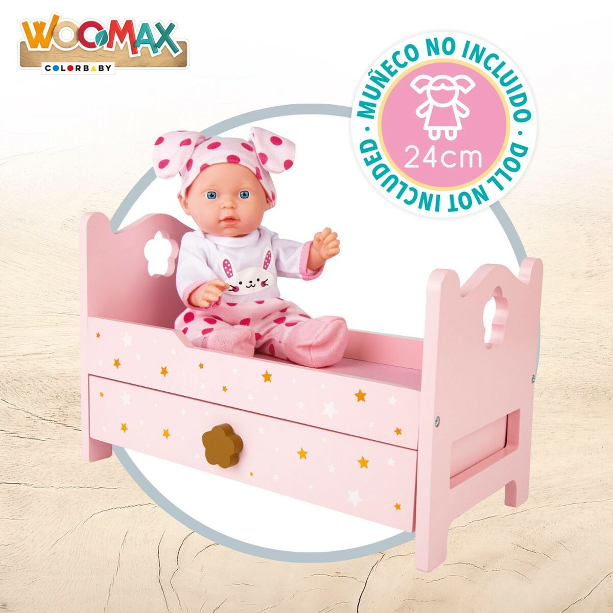 Кровать Woomax Розовый 4 штук 31 x 20 x 16 cm-4