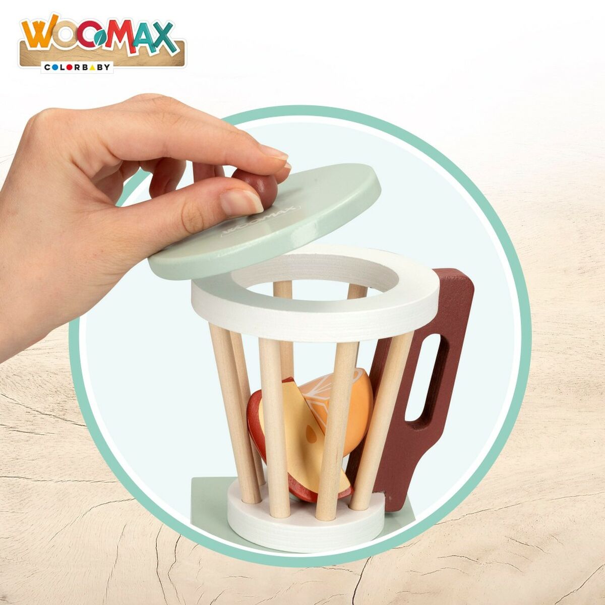 Игрушечный блендер Woomax 6 Предметы 11,5 x 17,5 x 11,5 cm (6 штук)-3