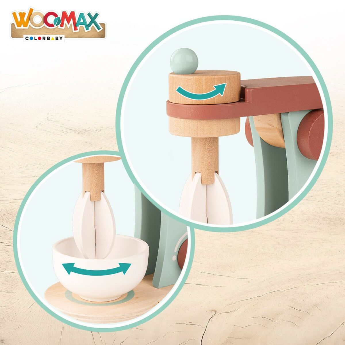 Игрушечный блендер Woomax 10 x 18 x 17 cm (6 штук)-3