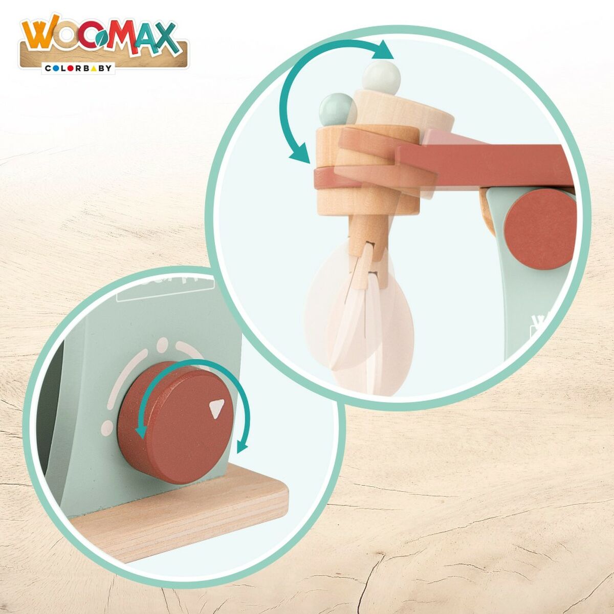 Игрушечный блендер Woomax 10 x 18 x 17 cm (6 штук)-4