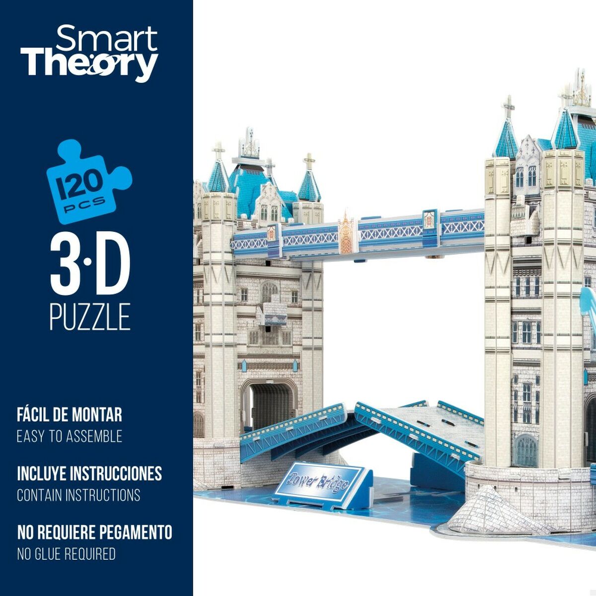 3D-паззл Colorbaby Tower Bridge 120 Предметы 77,5 x 23 x 18 cm (6 штук)-4