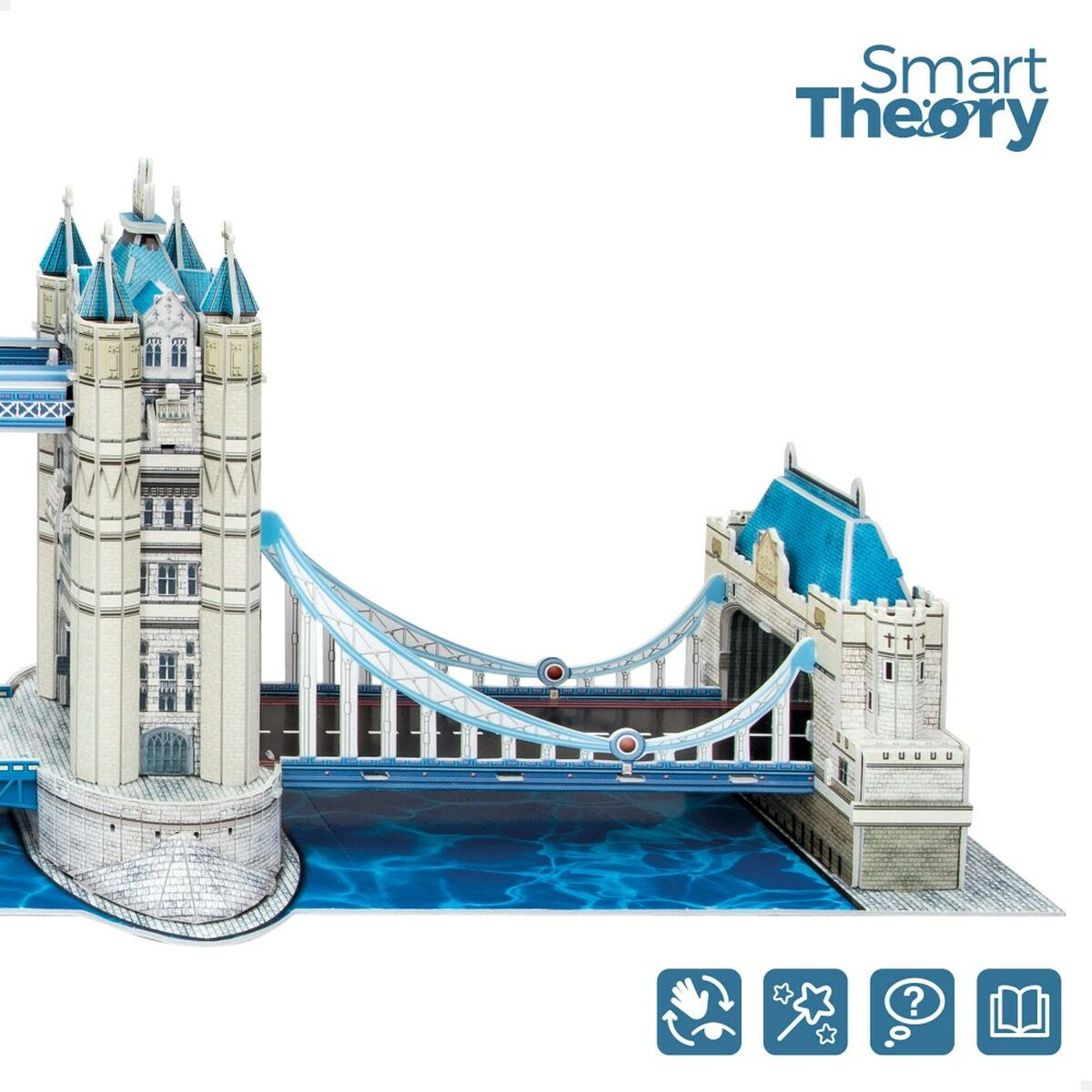 3D-паззл Colorbaby Tower Bridge 120 Предметы 77,5 x 23 x 18 cm (6 штук)-5