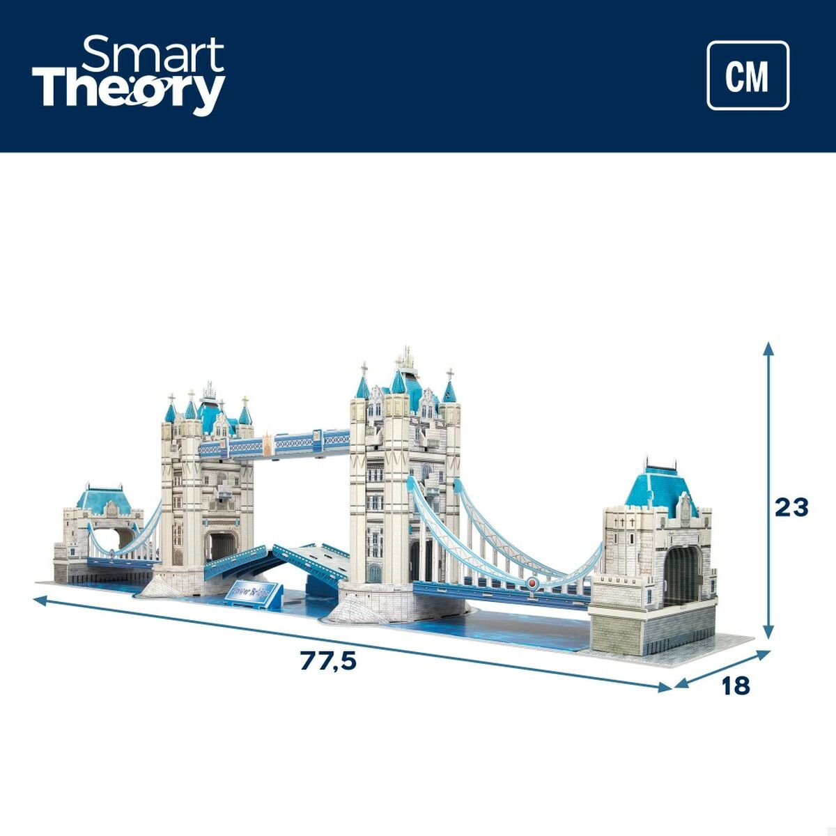 3D-паззл Colorbaby Tower Bridge 120 Предметы 77,5 x 23 x 18 cm (6 штук)-7