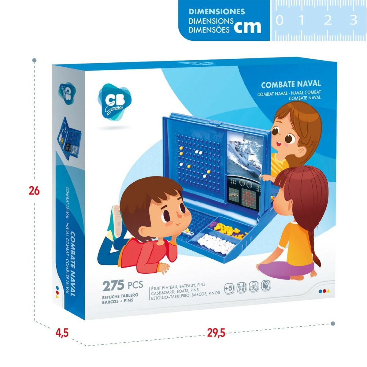Настольная игра Colorbaby Naval combat (12 штук)-6