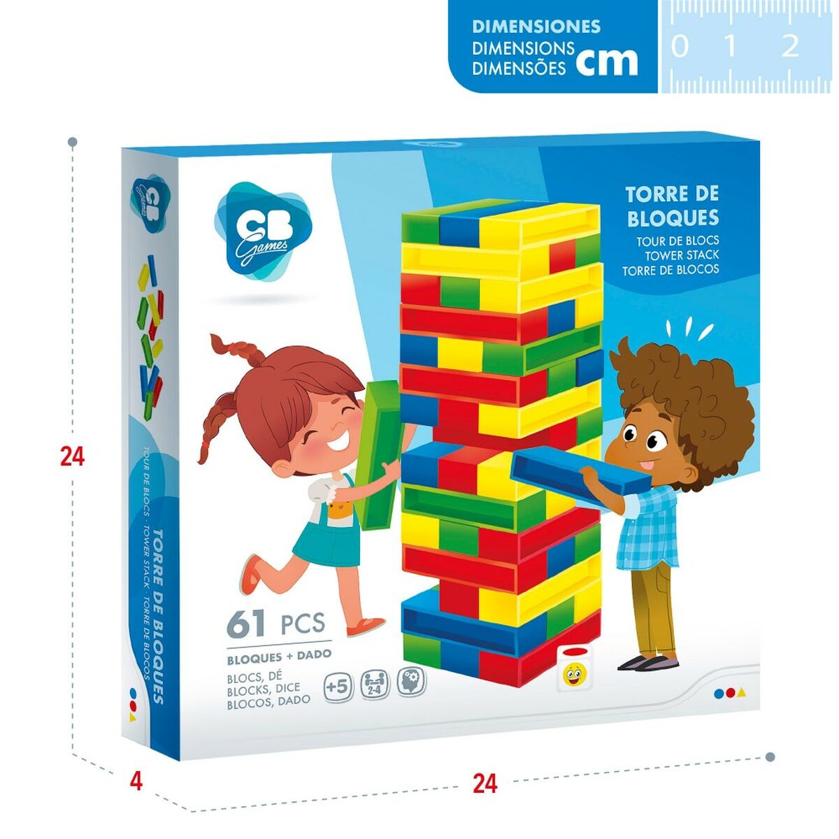 Конструкторский набор Colorbaby 61 Предметы-6