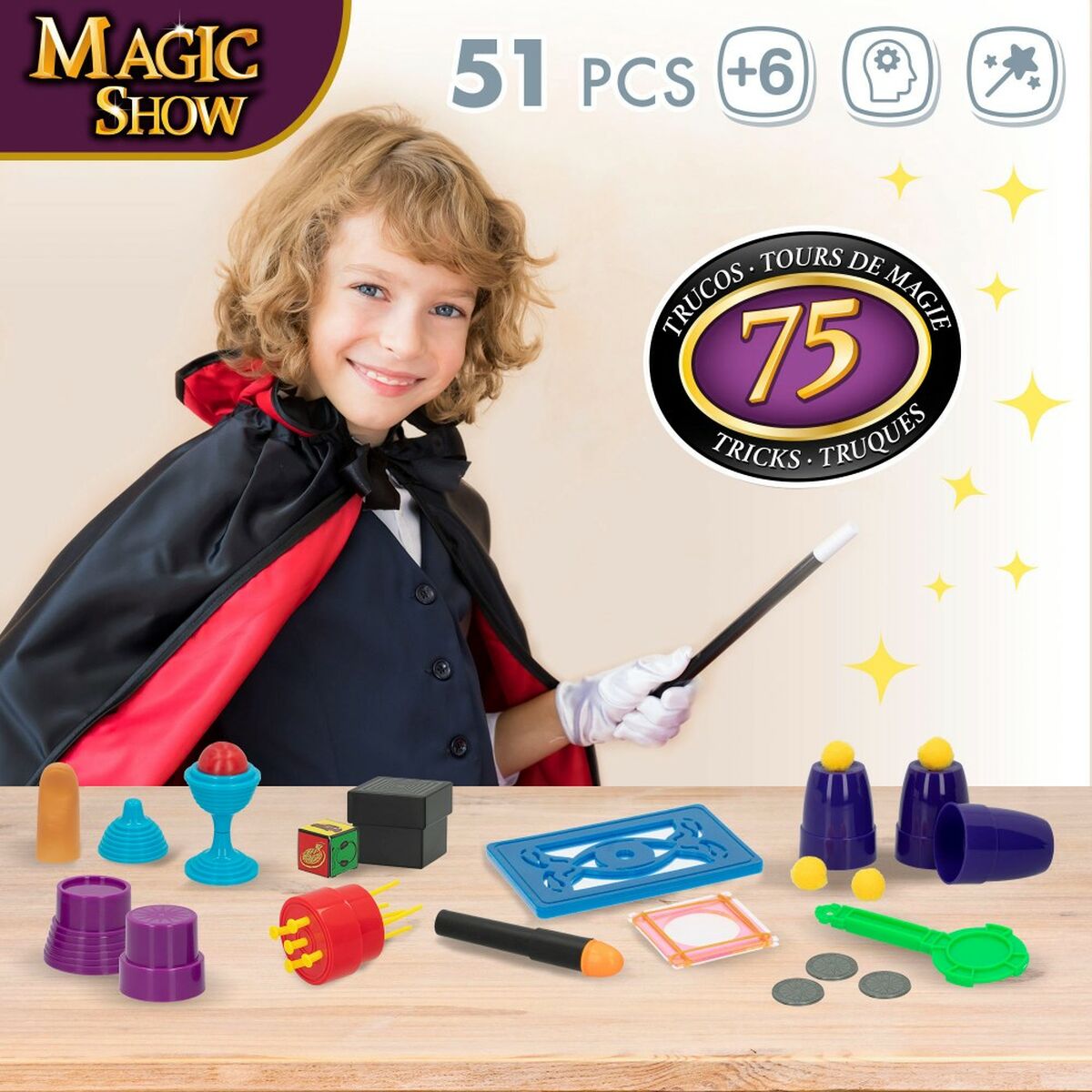 Игра в магию Colorbaby Magic Show ES-3
