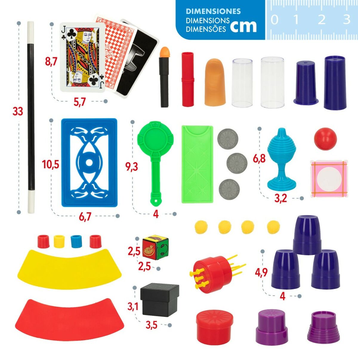 Игра в магию Colorbaby Magic Show ES-6