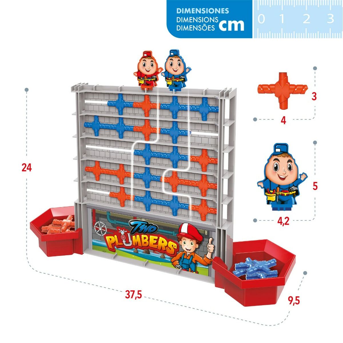 Настольная игра Colorbaby Сантехник (6 штук)-5