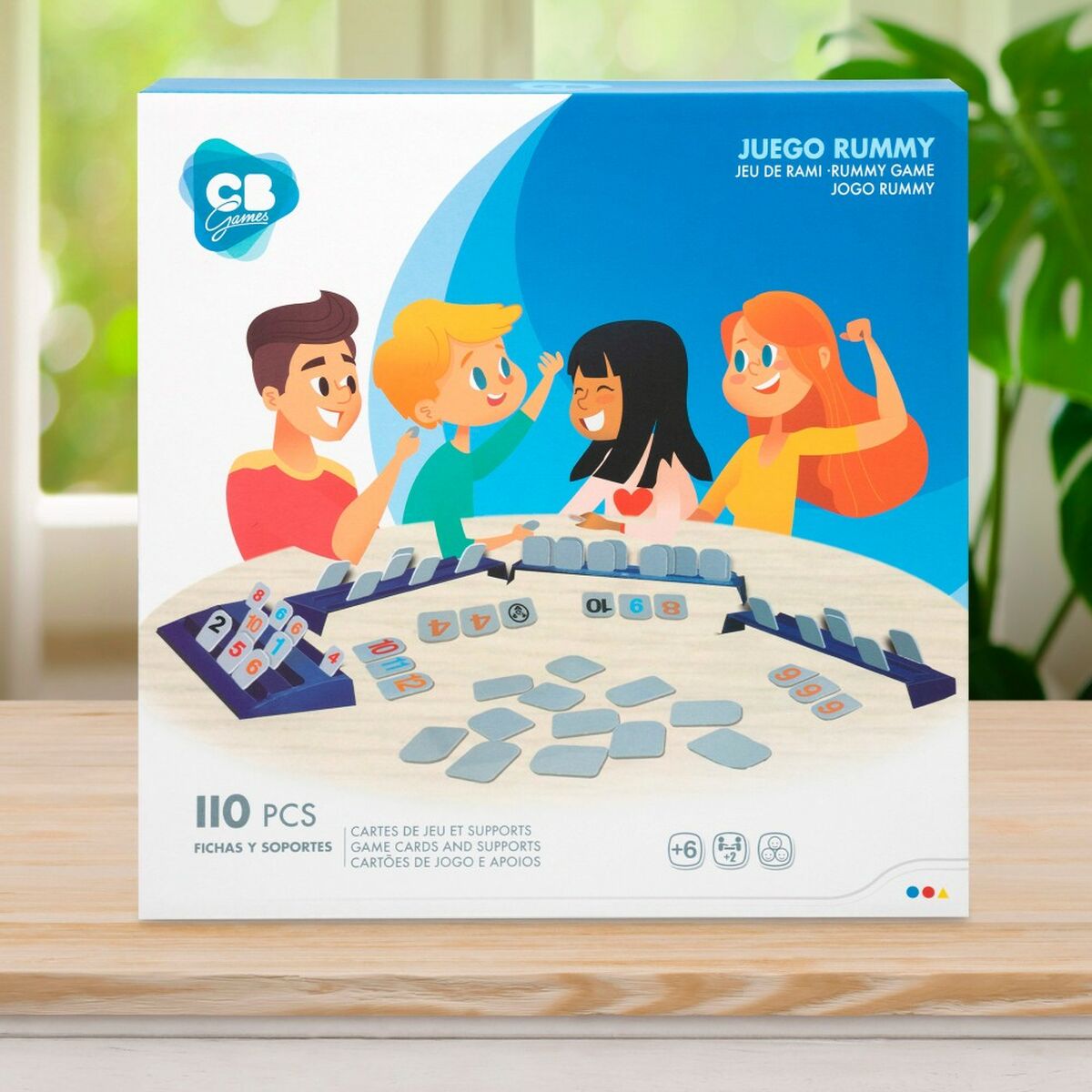 Настольная игра Colorbaby   26 x 3 x 10 cm (6 штук)-4