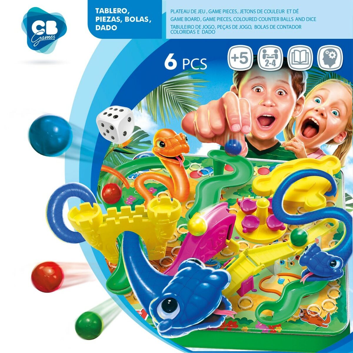 Настольная игра Colorbaby лестница 3D (6 штук)-3