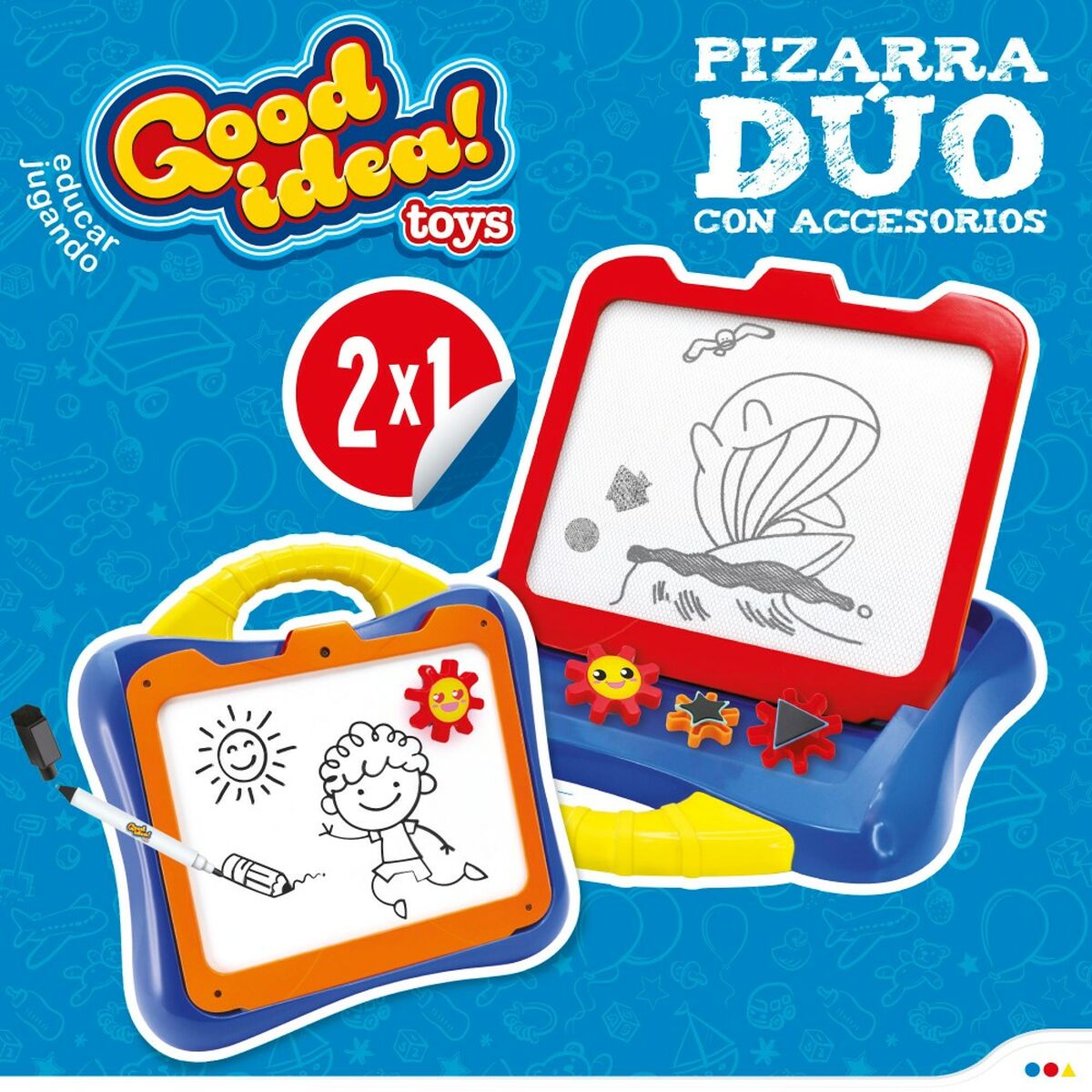 Магнитная доска Colorbaby Двухстороннее (6 штук)-3