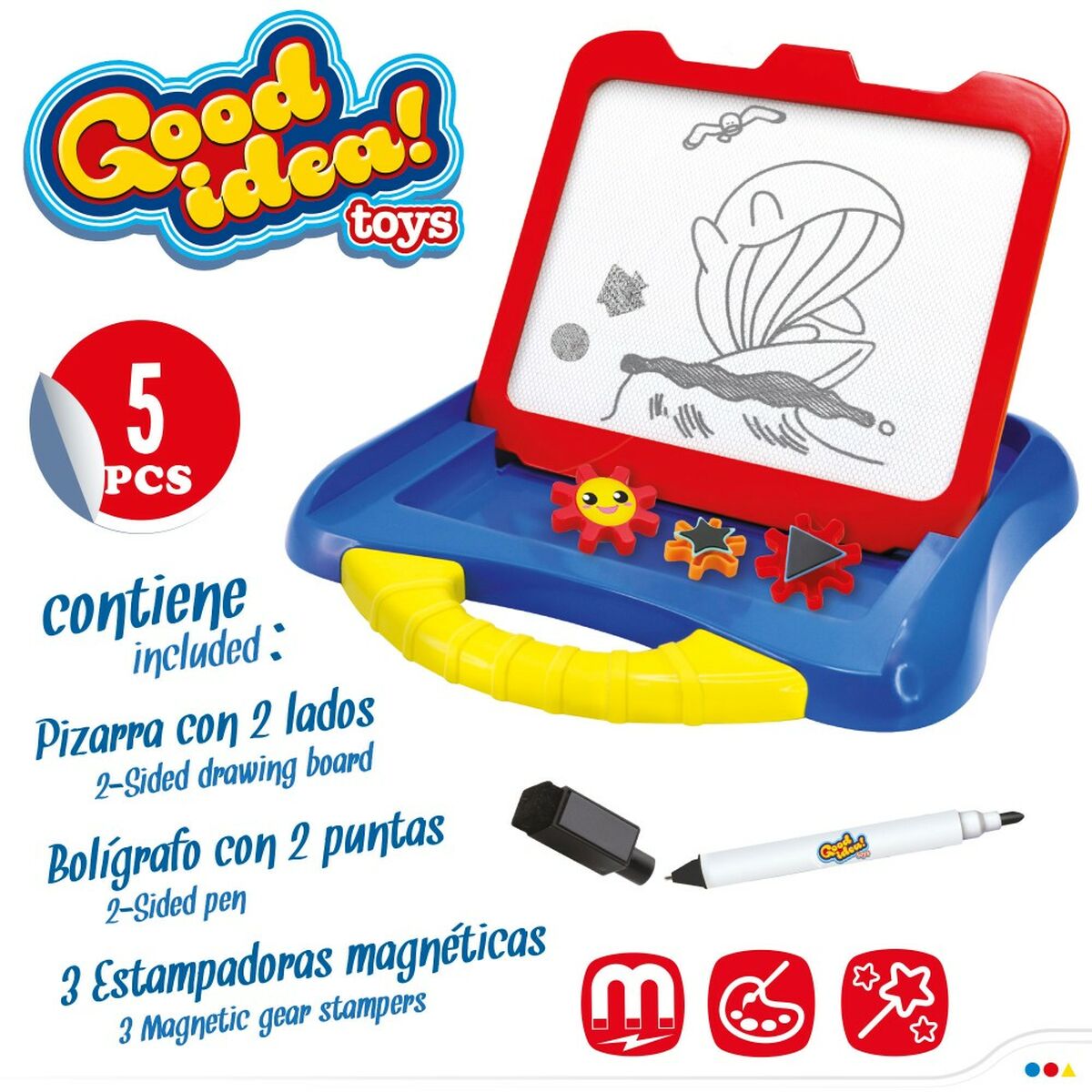 Магнитная доска Colorbaby Двухстороннее (6 штук)-4