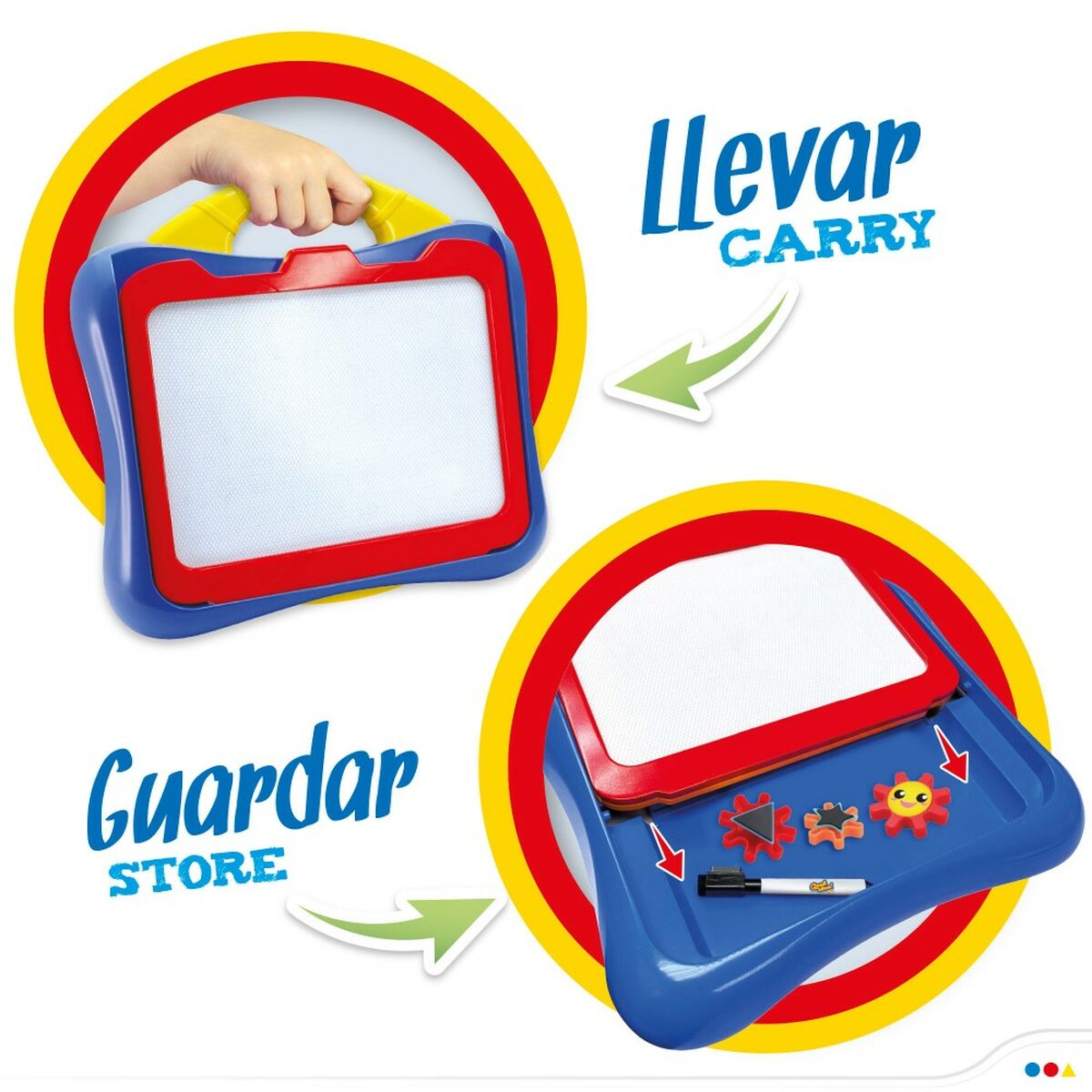 Магнитная доска Colorbaby Двухстороннее (6 штук)-5