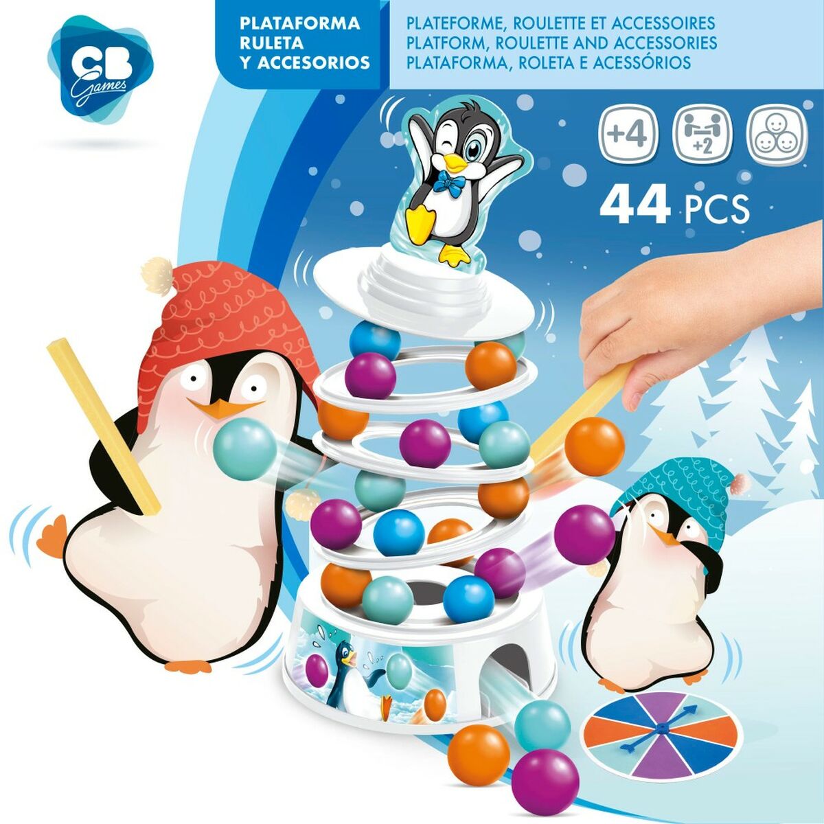 Настольная игра Colorbaby Пингвин (6 штук)-3