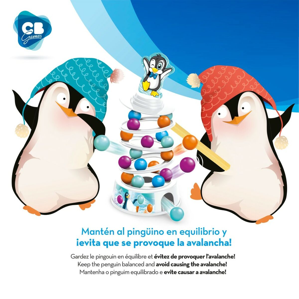 Настольная игра Colorbaby Пингвин (6 штук)-4