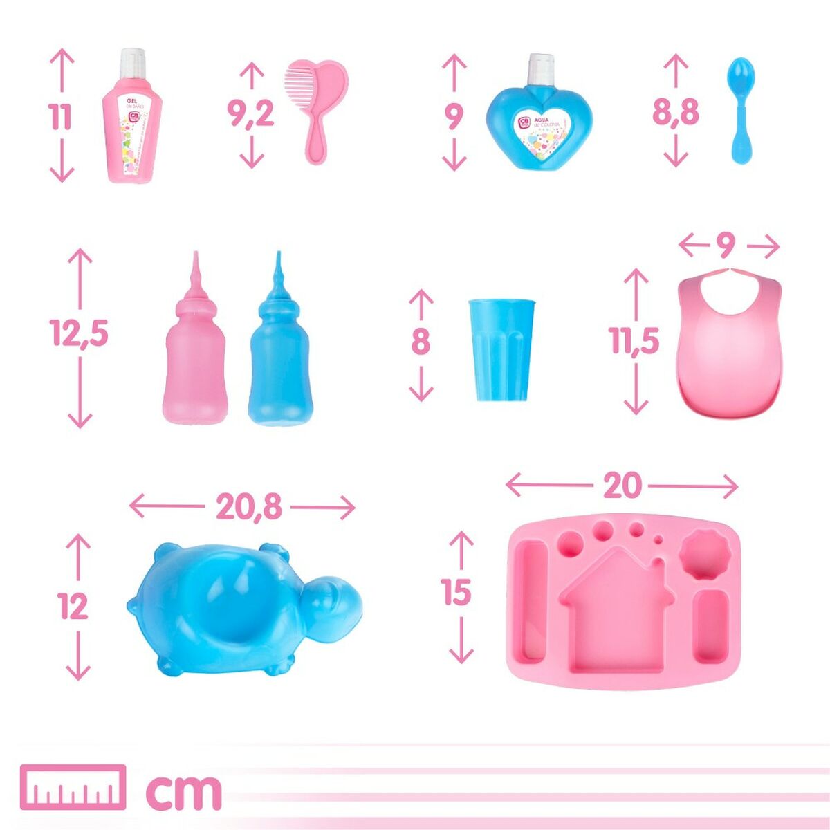 Аксессуары для кукол Colorbaby Пупс 15 Предметы 20 x 2 x 15 cm 12 штук-7
