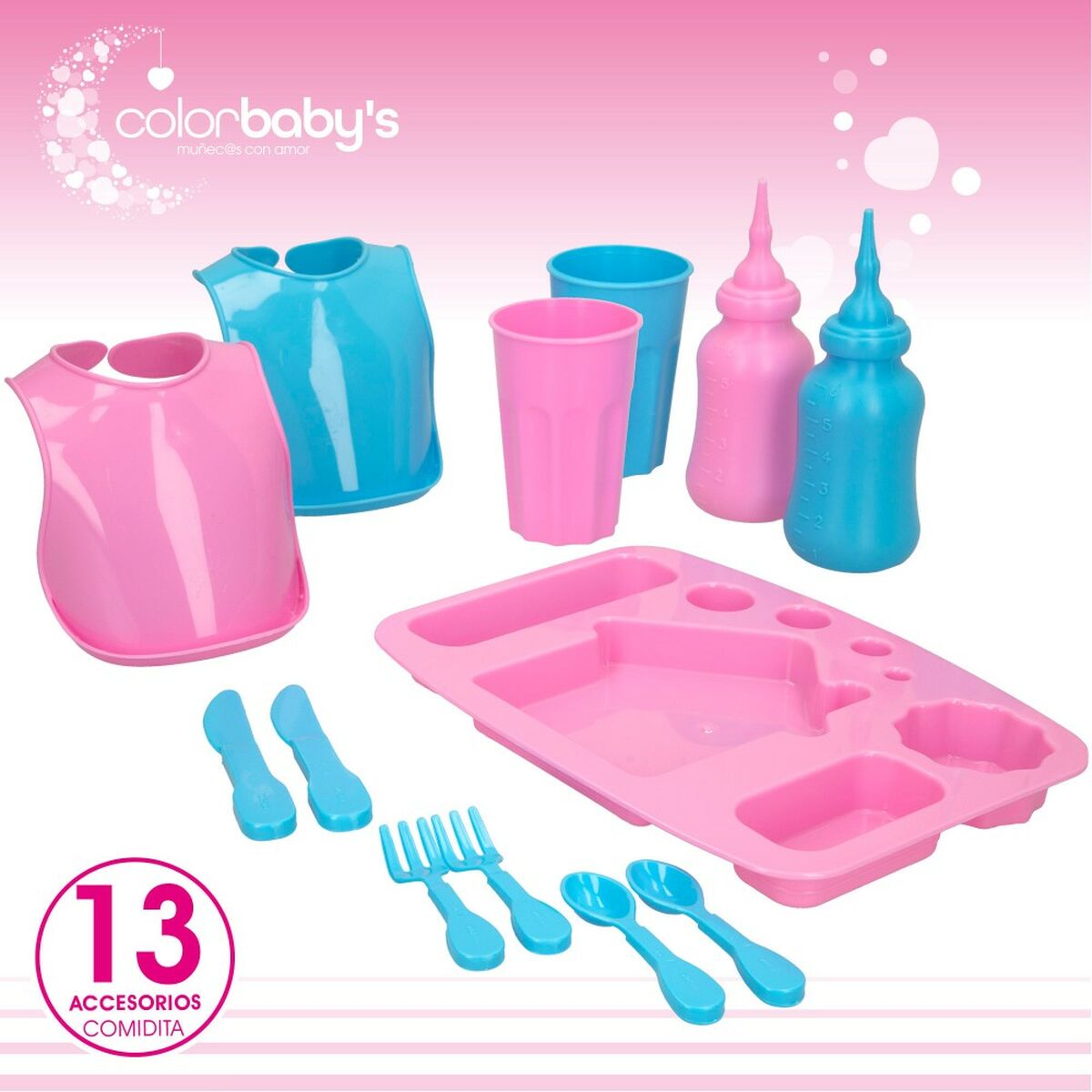 Аксессуары для кукол Colorbaby Пупс 20 Предметы 39 x 9,5 x 21,5 cm 6 штук-3