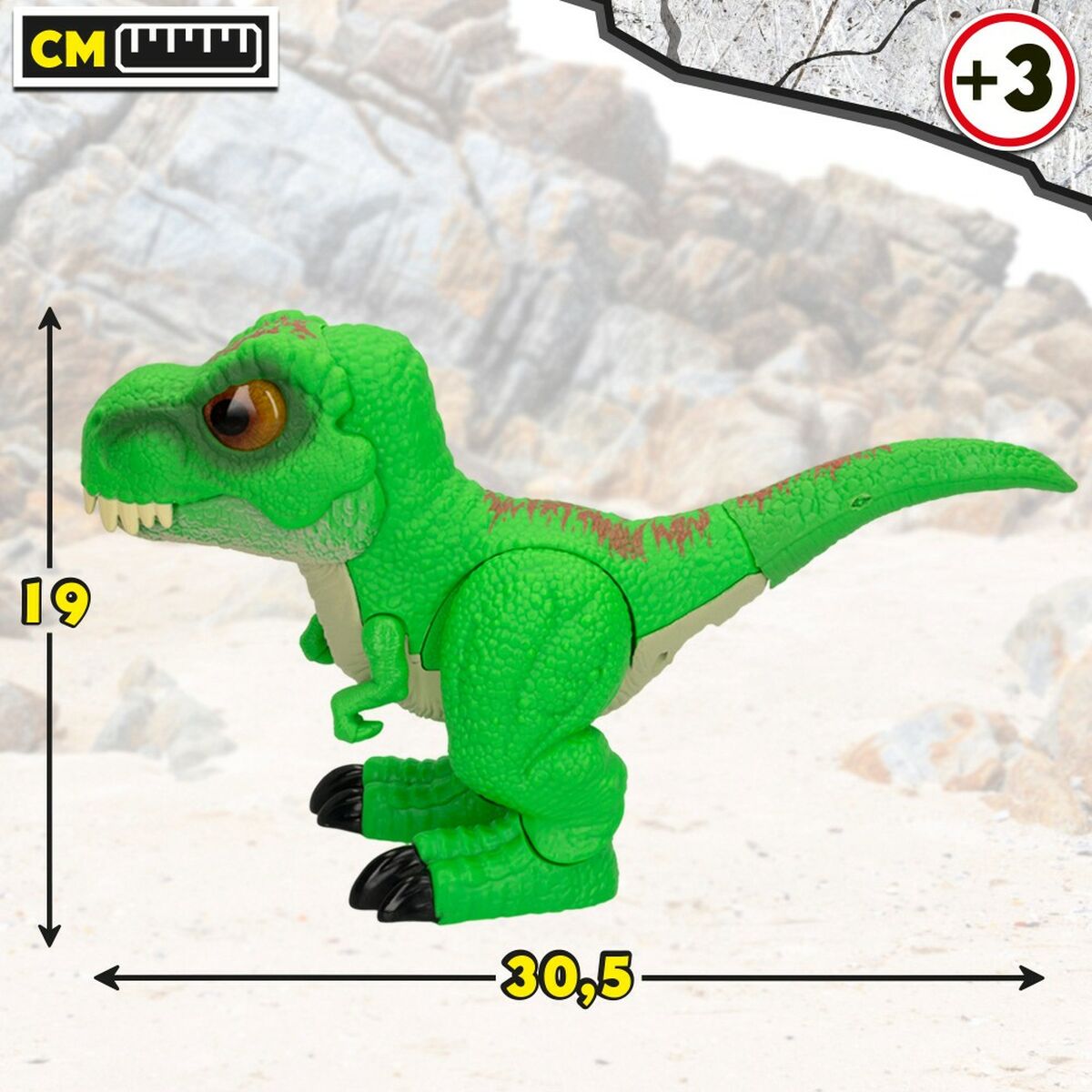 Динозавр Funville T-Rex 4 штук 30,5 x 19 x 8 cm-3