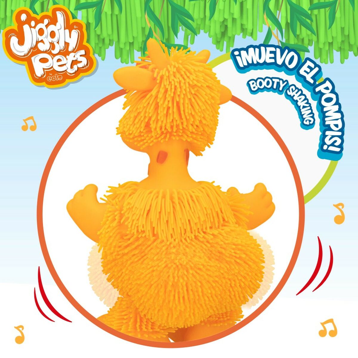 Плюшевый Eolo Jiggly Pets Жираф 21 x 28,5 x 16 cm (4 штук)-5