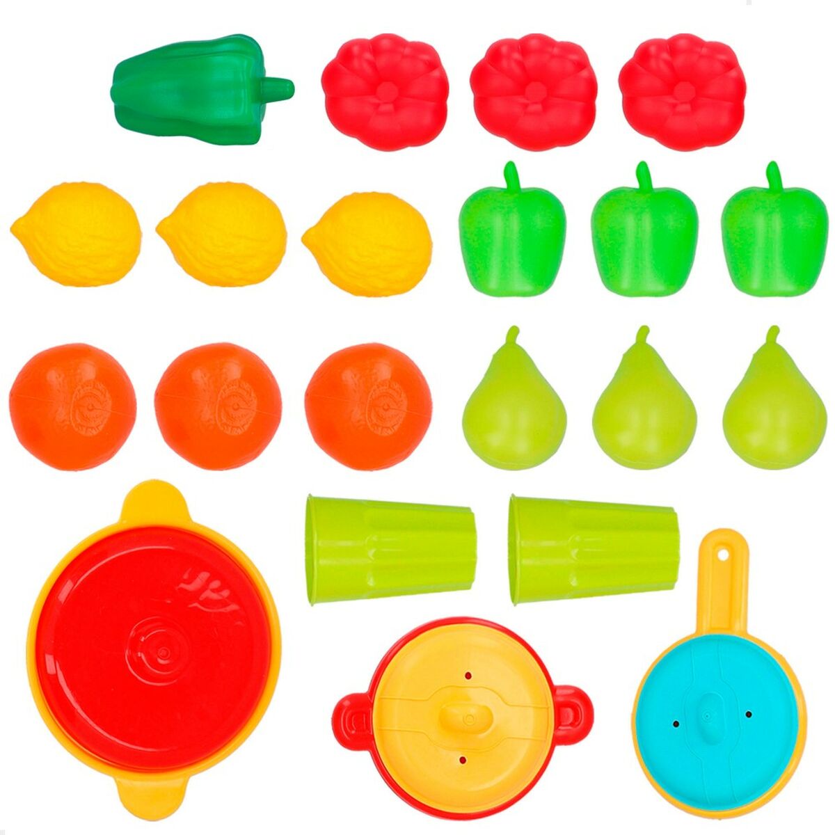 Ensemble de produits pour jouets AquaSport Ustensiles et ustensiles de cuisine 24 Articles (9 pièces)-3