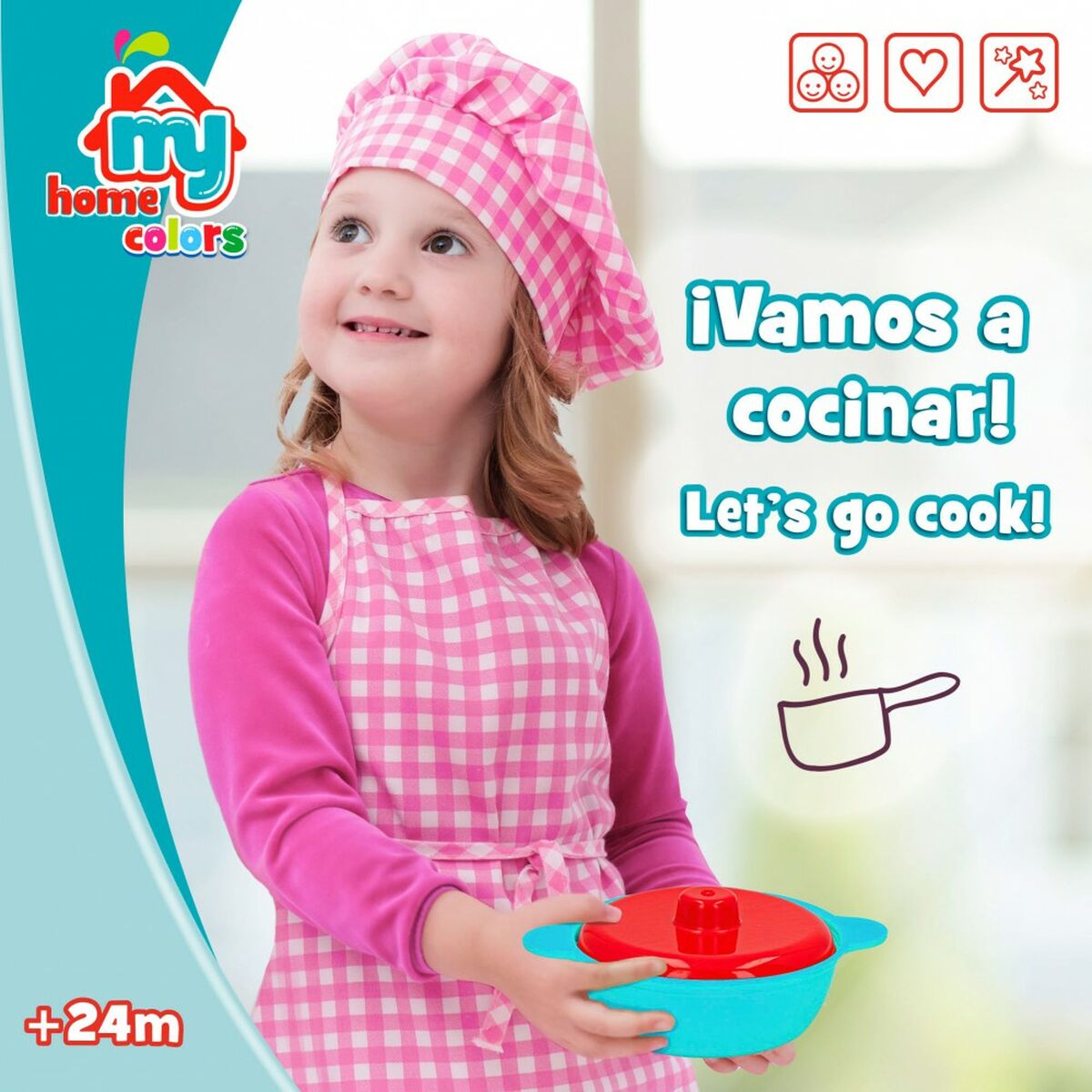 Набор игрушечных продуктов Colorbaby Посуда и кухонные принадлежности 31 Предметы (6 штук)-4