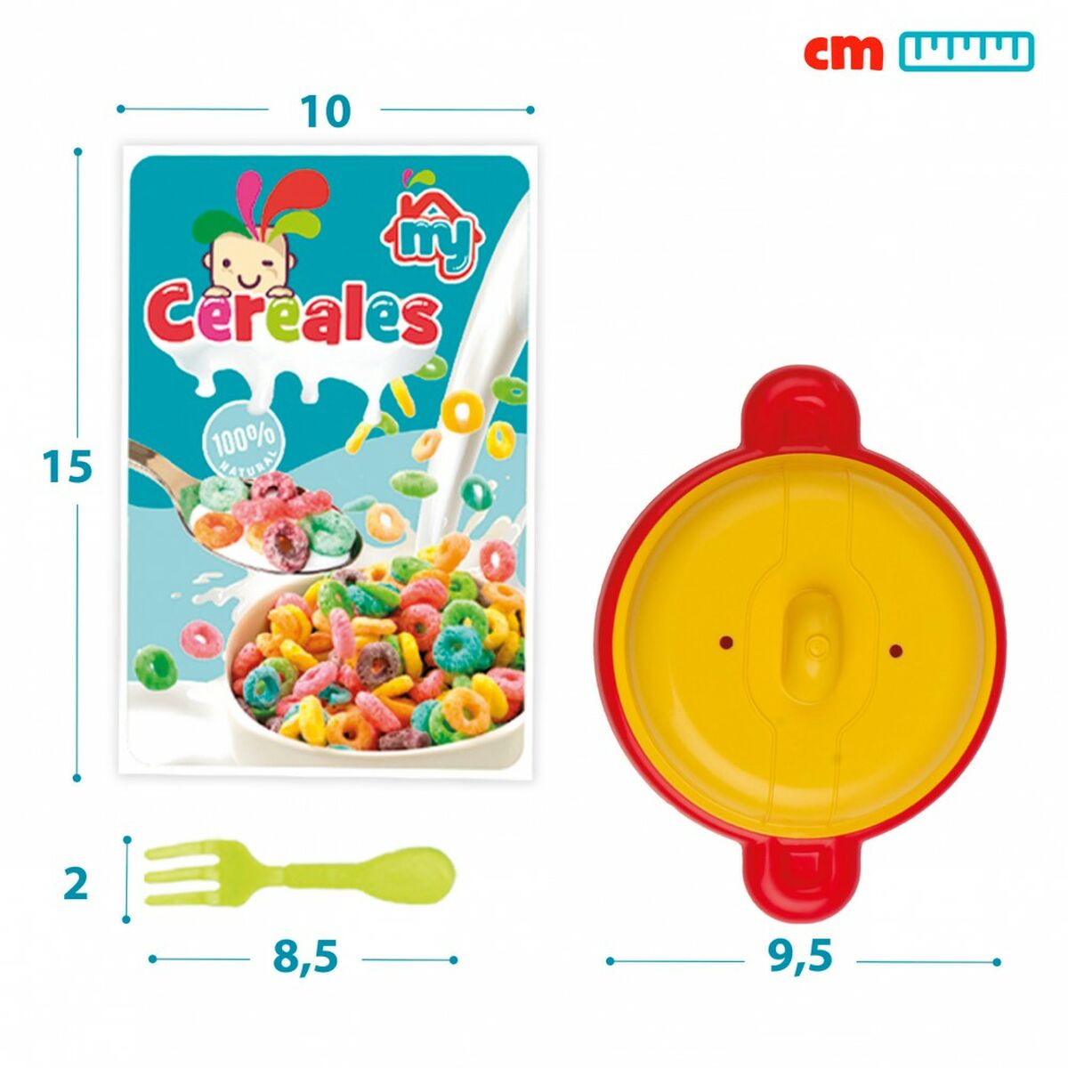 Набор игрушечных продуктов Colorbaby Посуда и кухонные принадлежности 31 Предметы (6 штук)-7